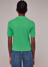 Rib Short Sleeve Polo